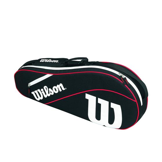 Imagem de Raqueteira Wilson Esp Advantage X3 - Modelo Novo Lançamento Preto