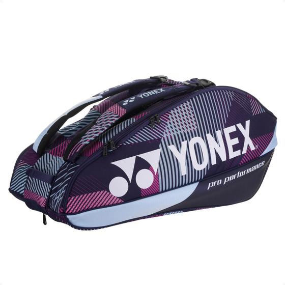 Imagem de Raqueteira Yonex Pro Racquet X6 Dupla Roxa Térmica