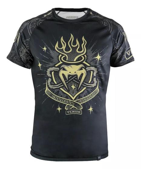 Imagem de Rash Guard Compressão Jiu Jitsu Muay Thai Mma Venum Tattoo (MC)