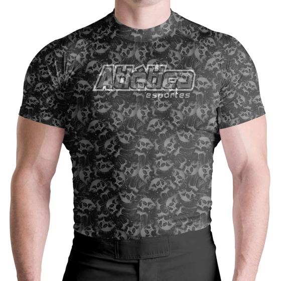 Imagem de Rash Guard Skull MC Atlética Esportes