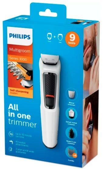 Imagem de Raspador de Cabelo e Barba MG3721/7 Multigroom Bivolt Profissional