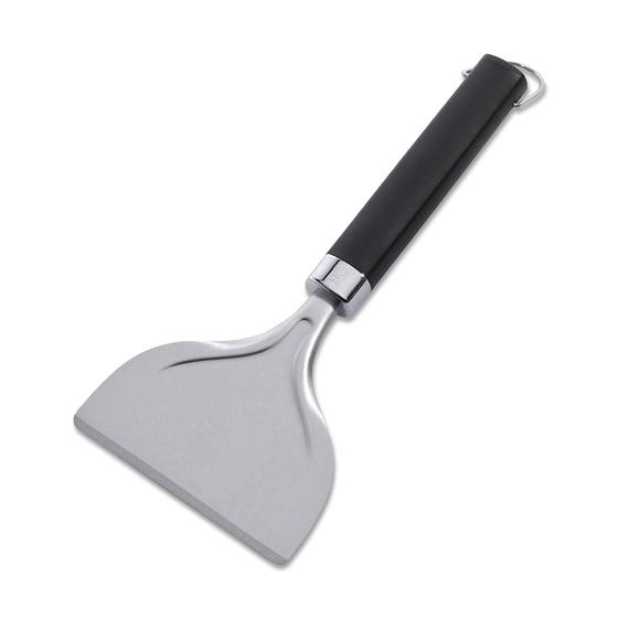 Imagem de Raspador de grelha Weber em aço inoxidável com alça antiderrapante