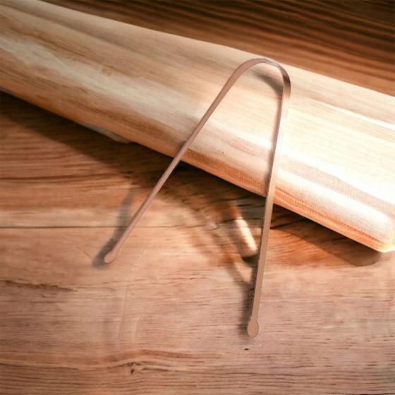 Imagem de Raspador de Lingua Cobre Ayurveda
