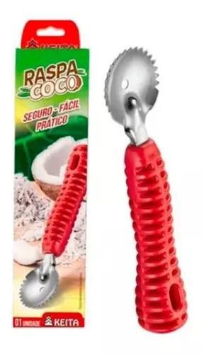 Imagem de Raspador Raspa Coco Inox Cabo Reforçado