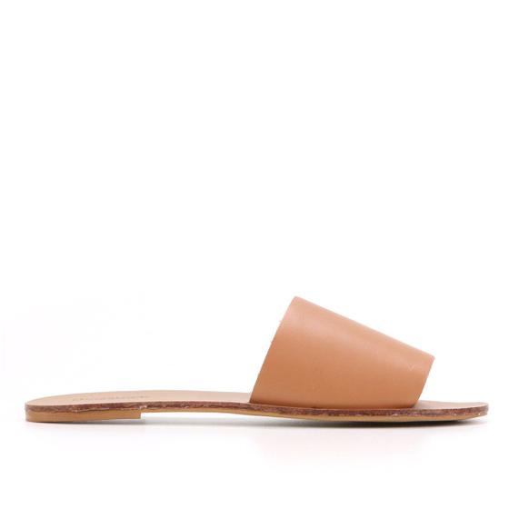 Imagem de Rasteira Couro Shoestock Slide