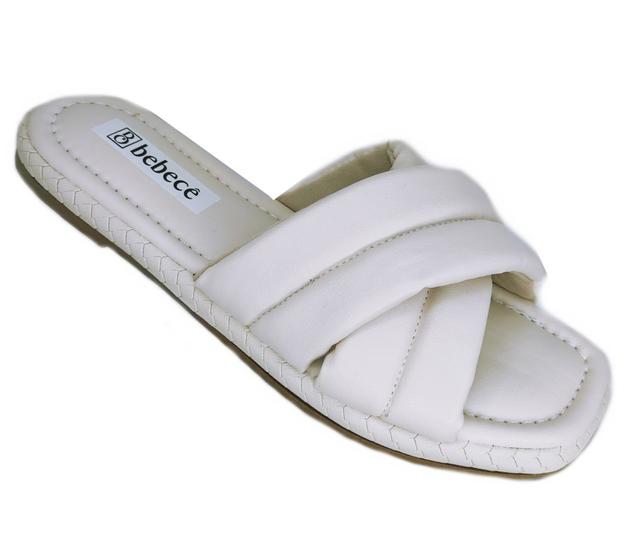 Imagem de Rasteira Feminina Flatform Bebece Tecido Conforto T1024-345