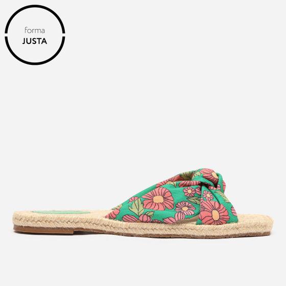 Imagem de Rasteira Shoestock Espadrille Flat Tecido