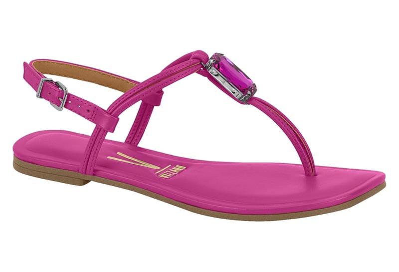 Imagem de Rasteirinha Com Pedraria Estilo Cristal Vizzano 6447.210