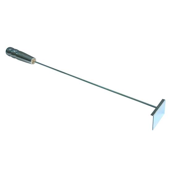 Imagem de Rastelo para brasa com cabo aluminio 59 cm