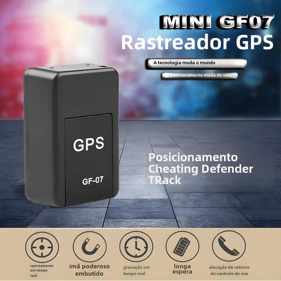 Imagem de Rastreador GPS Magnético para Carro - Anti-Perda e Anti-Roubo - Mini Localizador Portátil