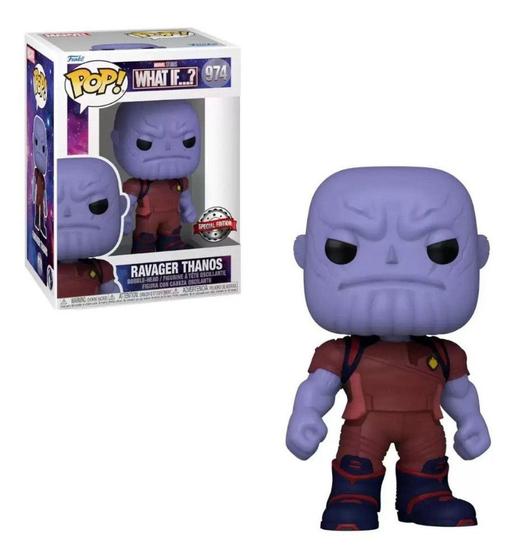 Imagem de Ravager Thanos 974 Exclusivo Pop Funko What if Marvel