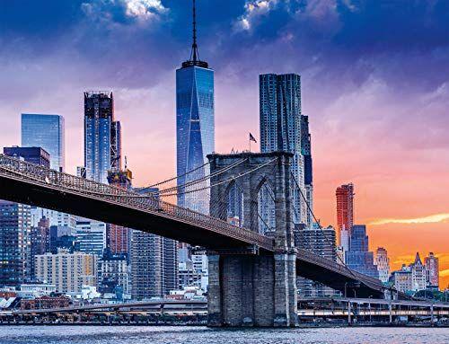 Imagem de Ravensburger 16011 Skyline New York 2000 Peça puzzle para adultos - Cada peça é única, tecnologia softclick significa que as peças se encaixam perfeitamente