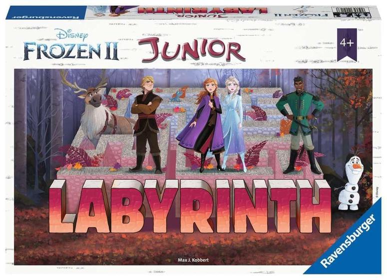 Imagem de Ravensburger Disney Frozen 2 Junior Labirinto Family Game for Boy &amp Girls Age 4 &amp Up! -The Classic Moving Maze Game (20416)