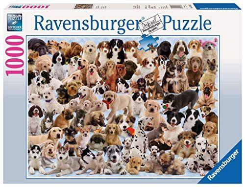 Imagem de Ravensburger Dogs Galore - 1000 Peça Quebra-Cabeça para Adultos - Cada peça é única, a tecnologia Softclick significa que as peças se encaixam perfeitamente