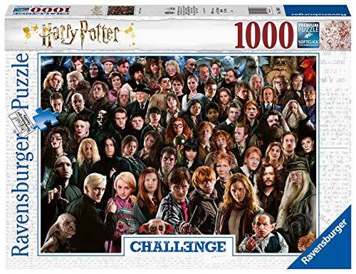 Imagem de Ravensburger Harry Potter Challenge 1000 Peça Quebra-Cabeça para Adultos - 14988 - Cada peça é única, tecnologia softclick significa que as peças se encaixam perfeitamente