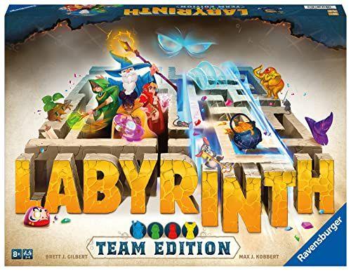 Imagem de Ravensburger Labyrinth: Team Edition Family Board Games para crianças e adultos com idade superior a 8 anos