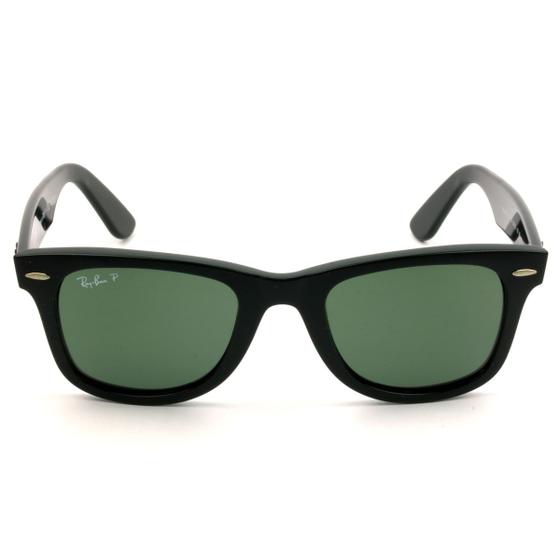 Imagem de Ray Ban Wayfarer RB4340 - Preto Brilho/G15 Polarizado 601/58 50mm - Óculos de Sol