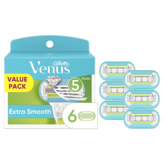 Imagem de Razor Blade reabastece Gillette Venus Extra Smooth, 6 unidades