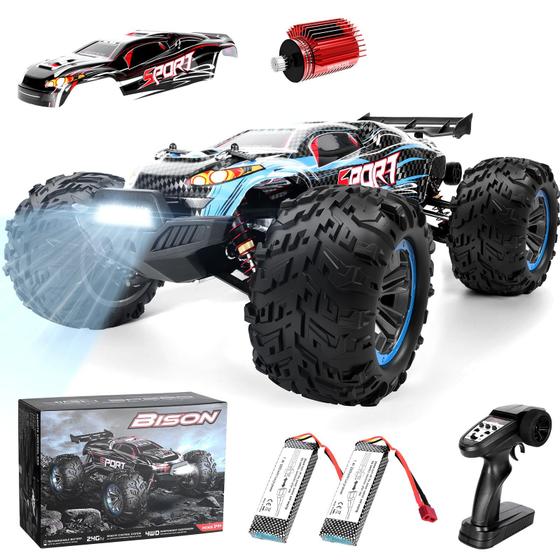Imagem de RC Buggy ITEFDTUTNE 1/10 4X4 RTR sem escova com 2 baterias