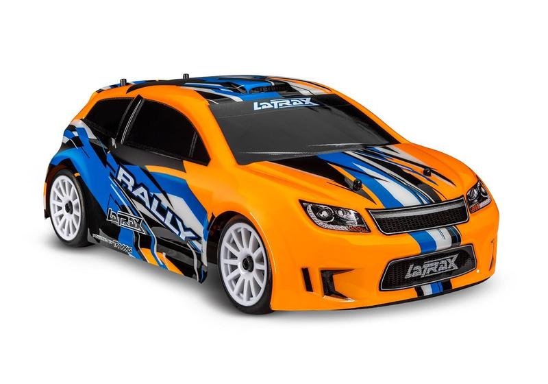 Imagem de RC Car Traxxas LaTrax Rally em escala 1/18 com bateria e carregador