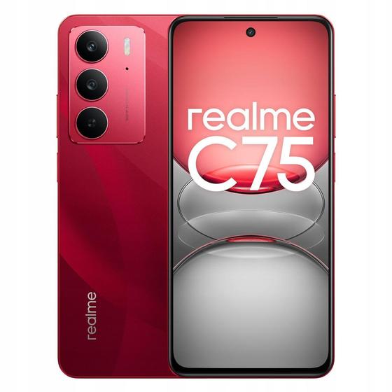 Realme C75 256GB 8GB RAM Dual SIM NFC Tela 6.67