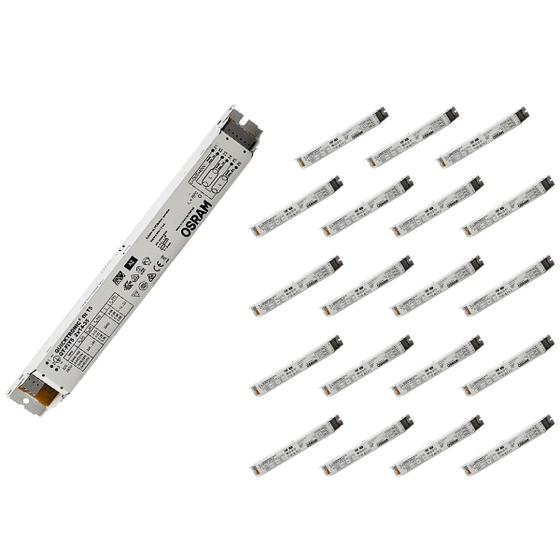 Imagem de REATOR ELETRÔNICO OSRAM P/LÂMPADA FLUORESCENTE 1x14W 21W 28W 35Wx220V QT-FIT5 KIT20