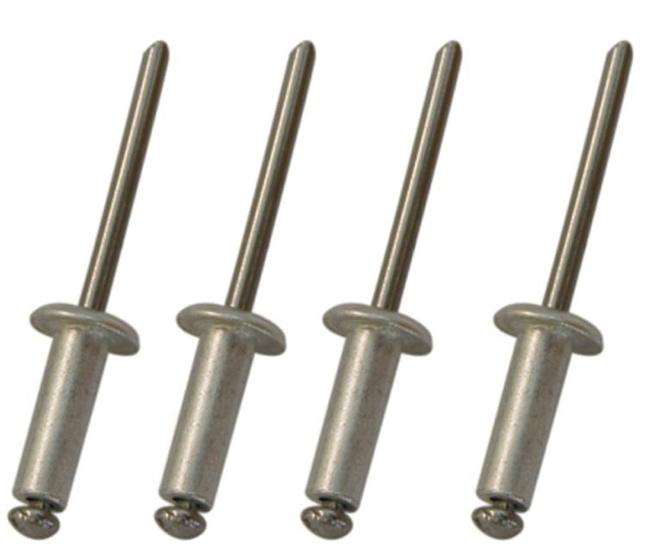 Imagem de Rebite Pop 3 x 12 mm = AA312 Maciço - New-fix