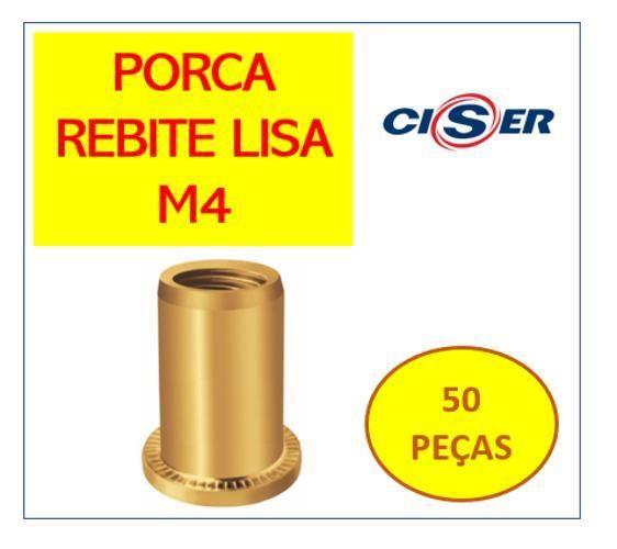 Imagem de Rebite Rosca Interna M4 - Aço Carbono - Easy Clinch