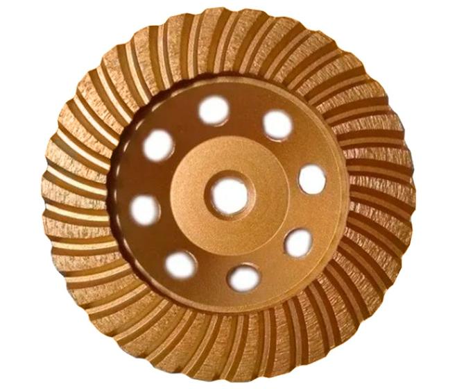 Imagem de Rebolo Diamantado Turbo Seg 115mm  Mtx Com Rosca M14