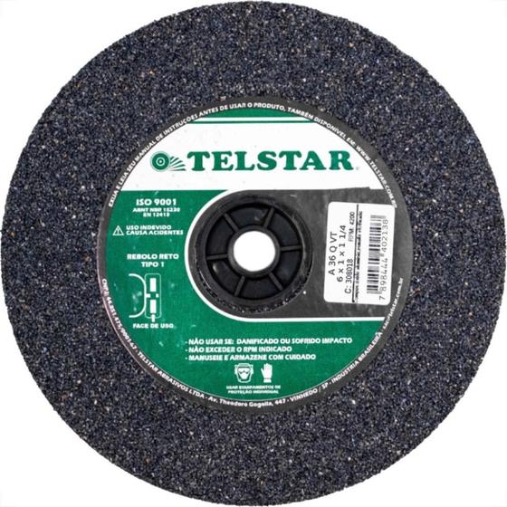 Imagem de Rebolo Telstar 6 X 1'' A-36 Ferro/Aco