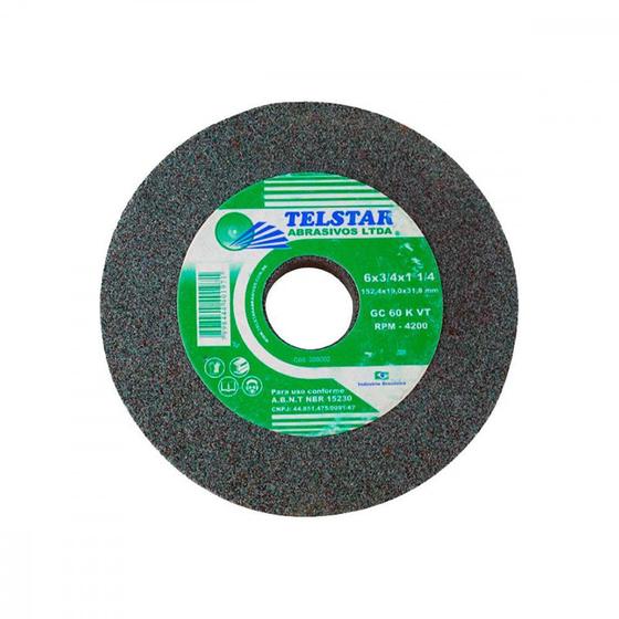 Imagem de Rebolo Telstar 6X 3/4  Gr24 Gross