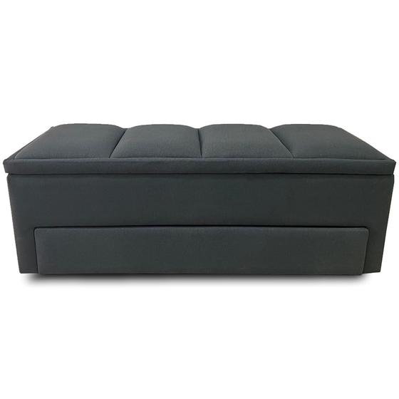 Recamier Baú c/ Sapateira Para Cama Casal PÓLUX 140cm - Making Art Menor preço em Recamier Baú c/ Sapateira Para Cama Casal PÓLUX 140cm - Making Art
