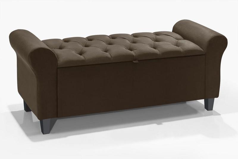 Recamier Baú Divã Paris 155cm P/ Cama Queen - LV MÓVEIS Menor preço em Recamier Baú Divã Paris 155cm P/ Cama Queen - LV MÓVEIS
