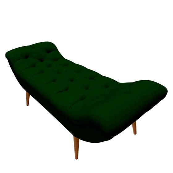 Imagem de Recamier Calçadeira Sofá Namoradeira Sala Quarto Estofado Decorativo 1,98 M Realeza
