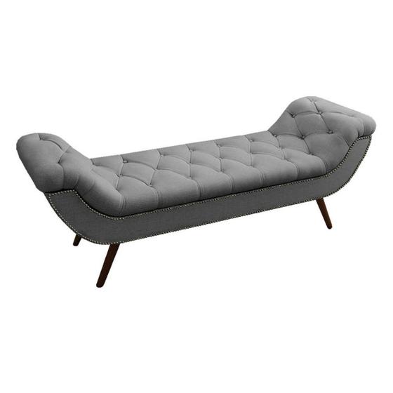 Imagem de Recamier Divã Odessa P04 195 cm Suede - ADJ Decor