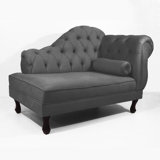 Recamier Sofá Divã Chaise Para Sala, Quarto, Consultório 120X60 - Ruby Menor preço em Recamier Sofá Divã Chaise Para Sala, Quarto, Consultório 120X60 - Ruby