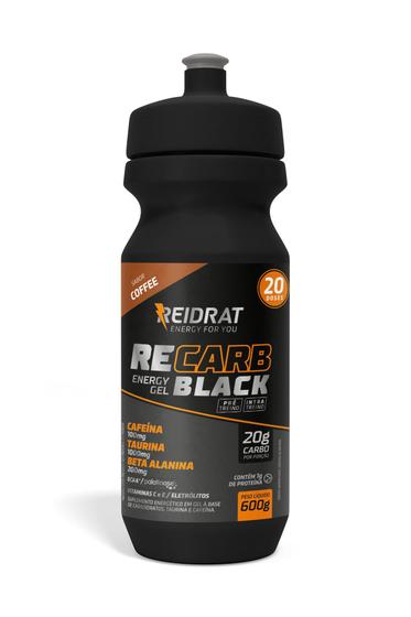 Imagem de Recarb Energy Gel Black Squeeze 600g Reidrat Nutrition 20 doses Gel de Carboidrato