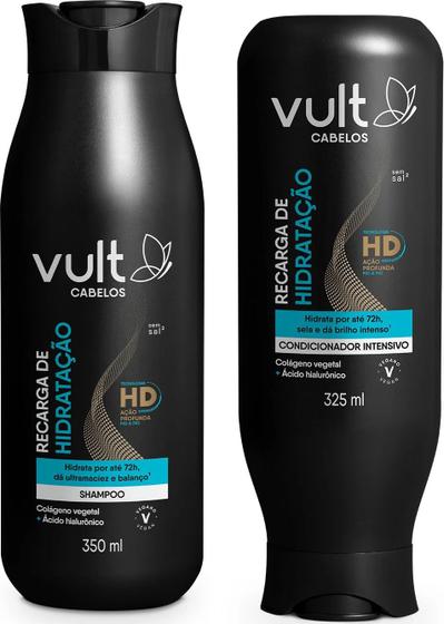 Imagem de Recarga de Hidração Kit Shampoo 200Ml + Condicionador 200 Ml - Vult