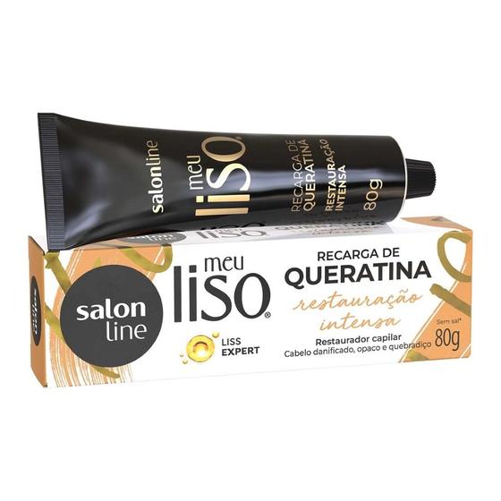 Imagem de Recarga De Queratina Meu Liso 80g - Salon Line