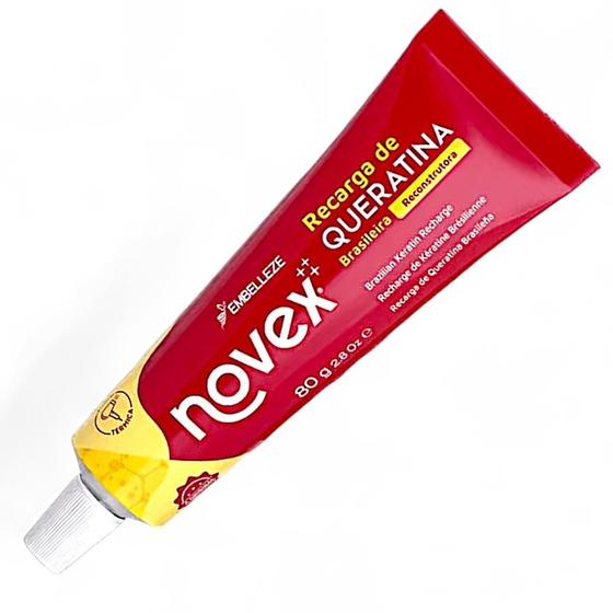 Imagem de Recarga De Queratina Novex Tratamento De Reconstrução 80g