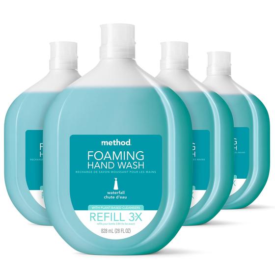 Imagem de Recarga de Sabonete Espumante Waterfall 800ml (4 Unidades)