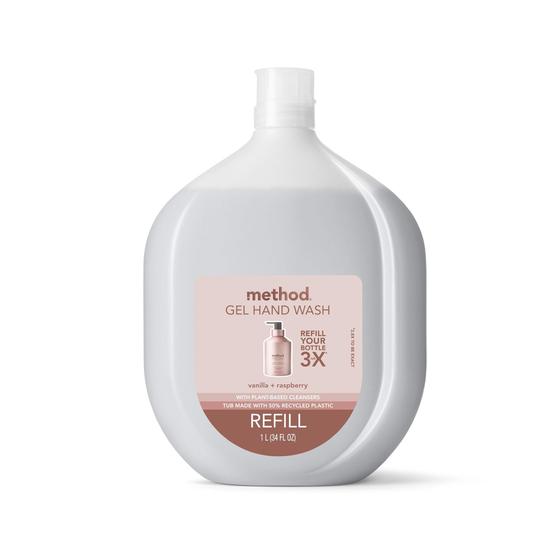 Imagem de Recarga de Sabonete Líquido para Mãos - Vanilla + Raspberry - 1L