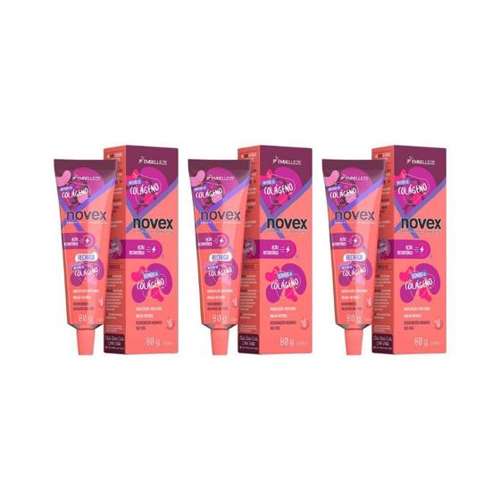 Imagem de Recarga Novex 80G Infusao De Colageno-Kit C/3Un