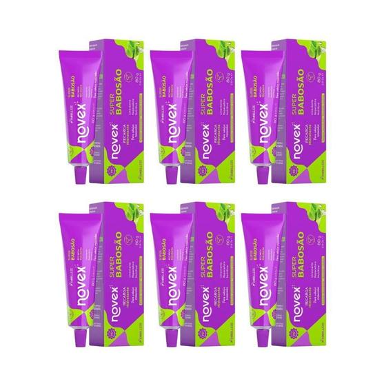 Imagem de Recarga Novex 80G Super Babosão - Kit Com 6Un