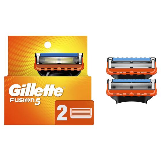 Imagem de Recargas de Barbear Gillette Fusion5 para Homens - Pacote com 2 Lâminas