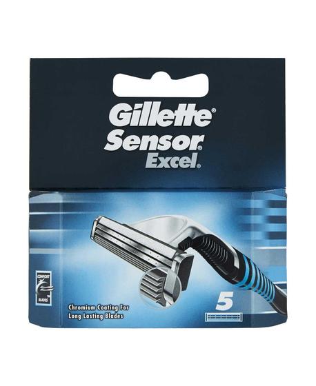 Imagem de Recargas de Lâmina Gillette Excel para Homens - 5 Unidades