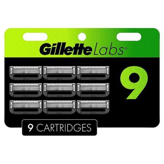 Imagem de Recargas Razor Blade Gillette Labs 9 recargas para homens