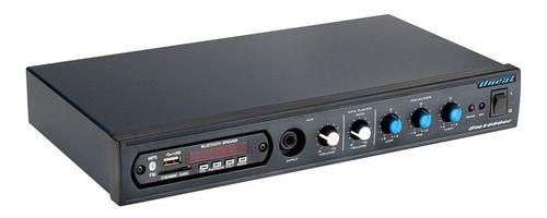 Imagem de Receiver Amplificador Som Ambiente Bluetooth Usb Entrada Mic Cor Preto