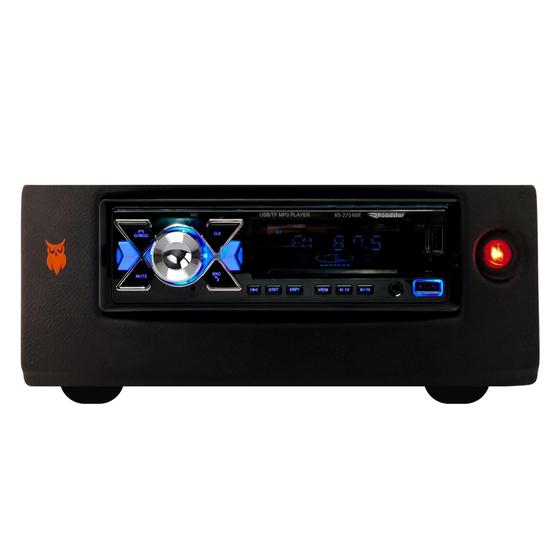 Imagem de Receiver Aparelho De Som usb pendrive bluetooth Aw240 Com Amplificador Integrado