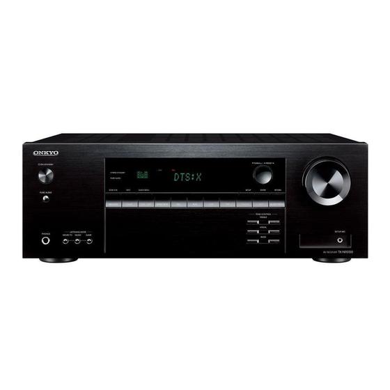 Imagem de Receiver AV Smart Onkyo, 7.2 Canais, 8K, Dolby Atmos, DTS Virtual: X - TX-NR5100